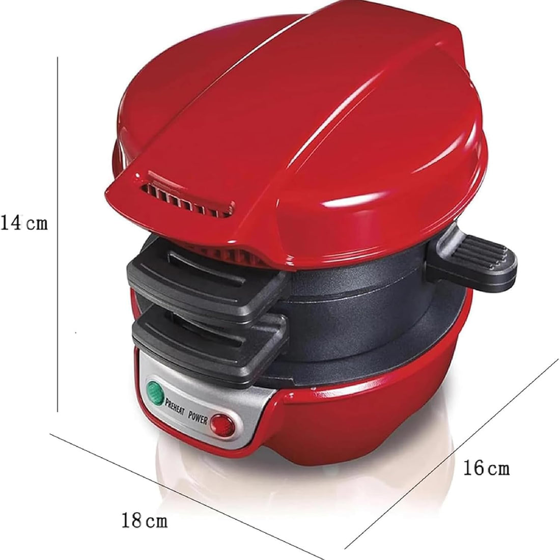 110V Multifunctional Burger Maker – Breakfast Machine for Eggs, Steak & Sandwiches