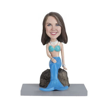 Custom Mermaid Bobblehead – Personalized Statue